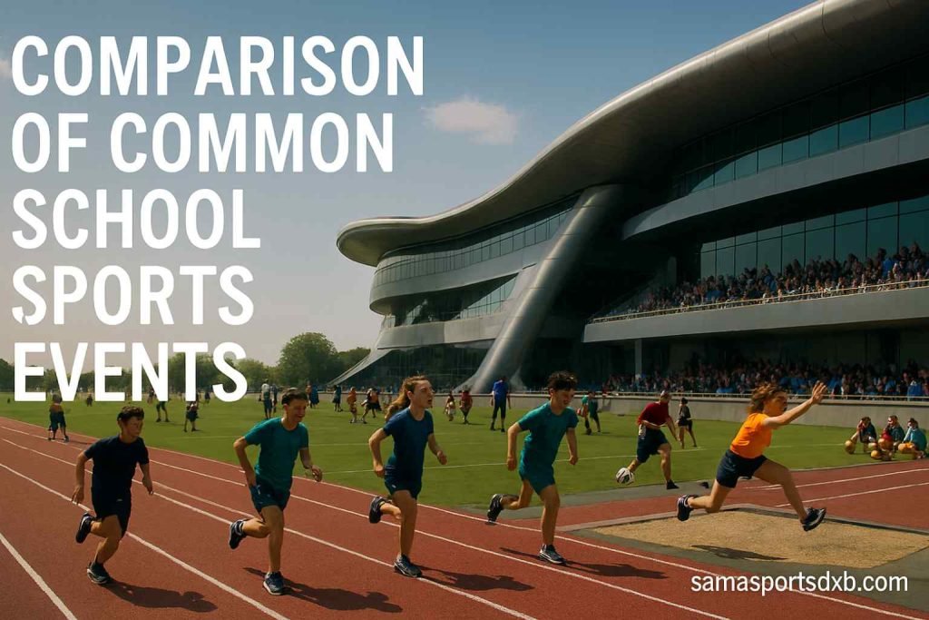 Comparison of Common School Sports Events